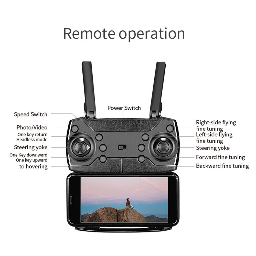 Foldable Mini Drone with Dual 4K HD Camera