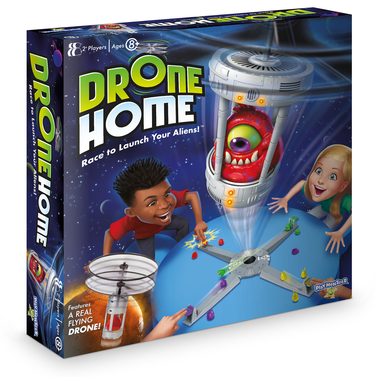 Alien Race Board Game for Drones