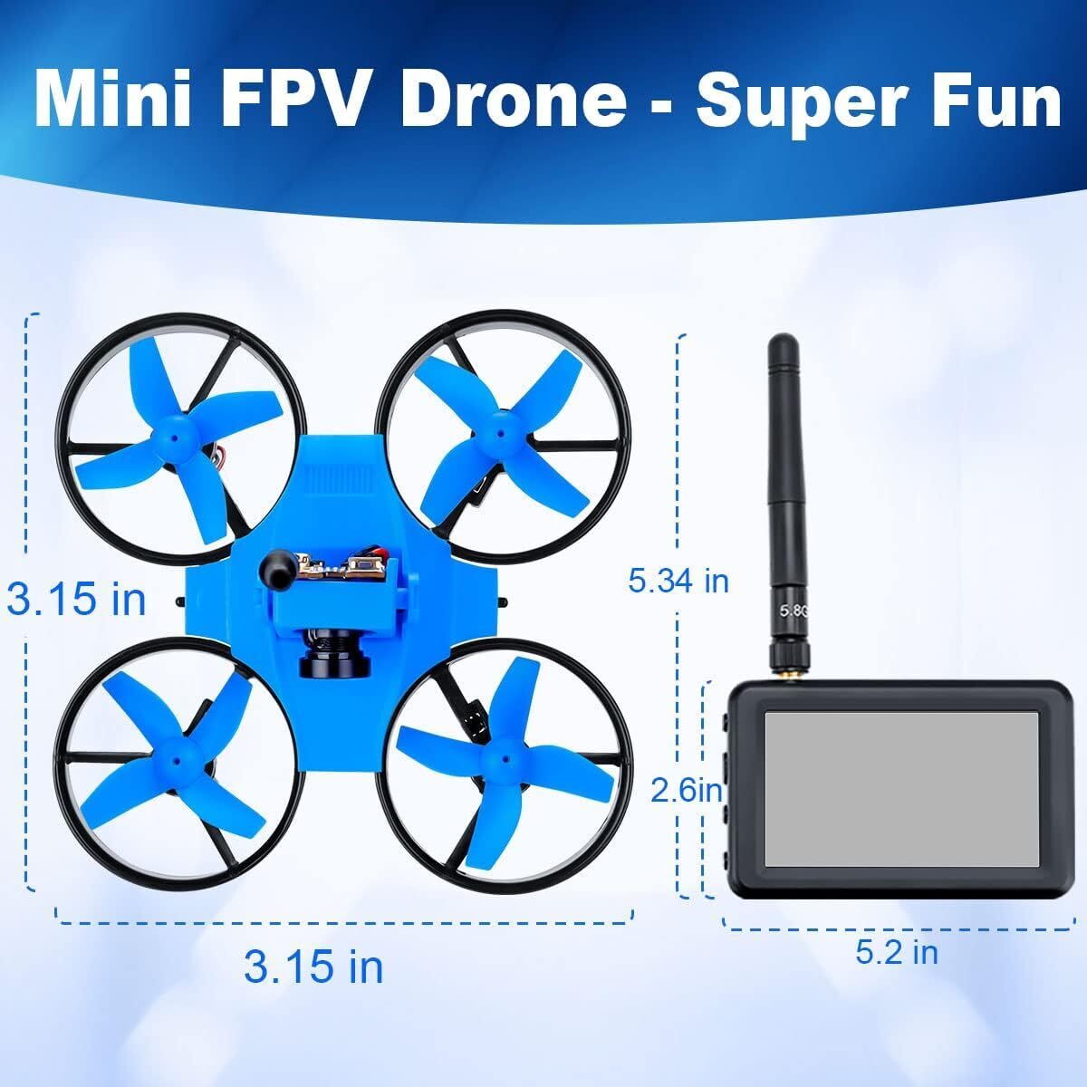 Blue Shark FPV Racing Quadcopter with Camera