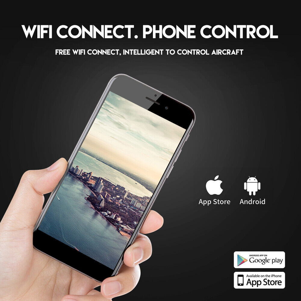 Foldable 4K Drone with Selfie Camera