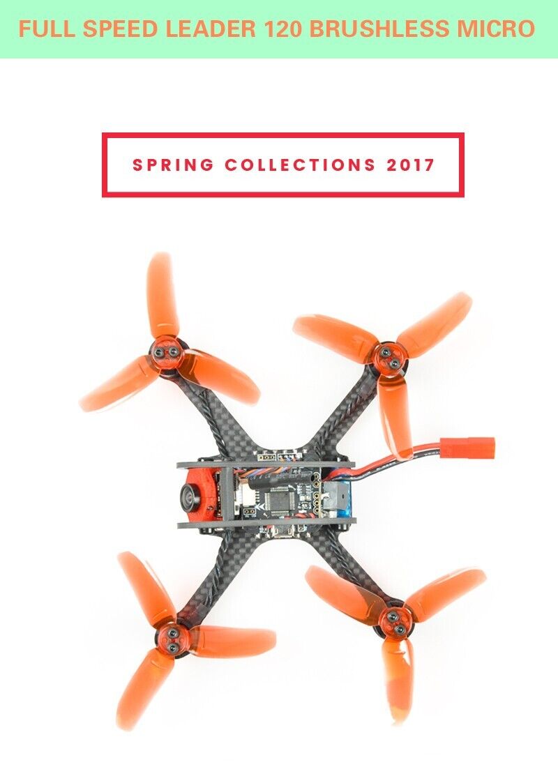 Carbon Fiber Mini FPV Racing Drone - Leader-120