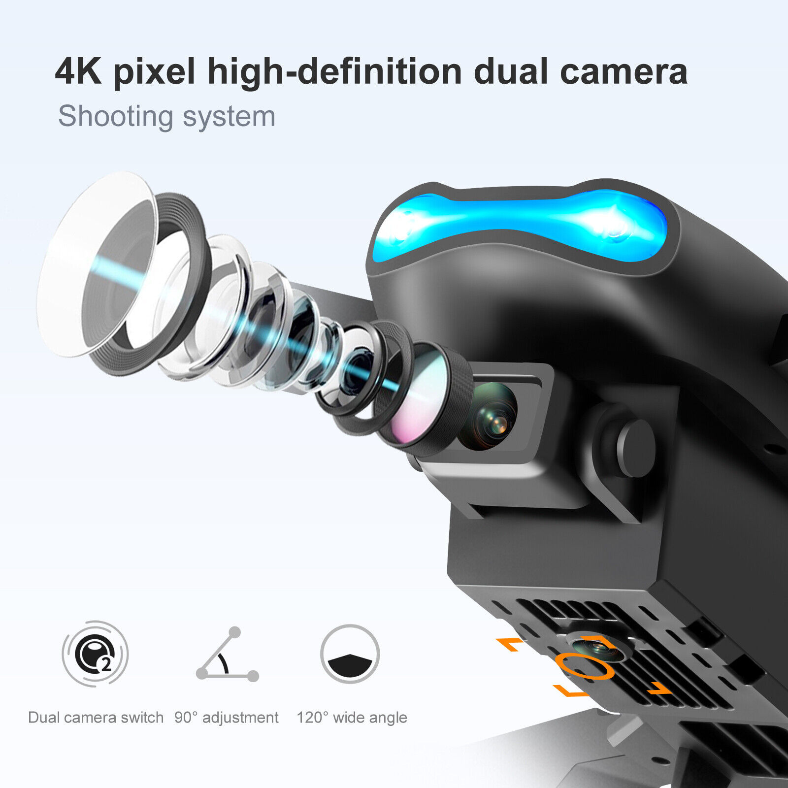 2023 X Pro Drone - Dual 4K Camera