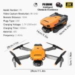 8K Dual Camera GPS Drone with Follow Me