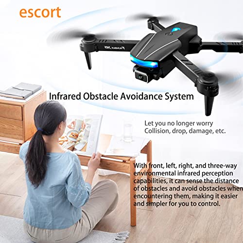 4K Camera Drones with Obstacle Avoidance & VR Glasses