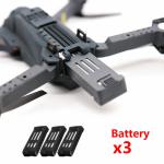 FPV Drone X Pro 4K 3-Battery Quadcopter