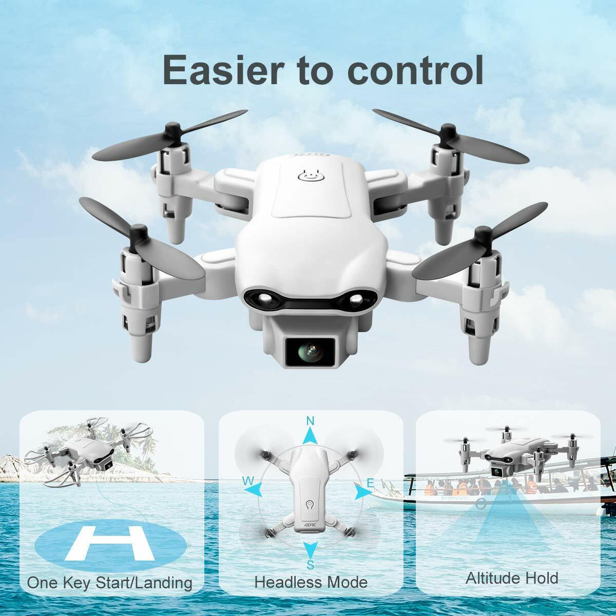 Foldable Dual Camera RC Drone with 4K HD