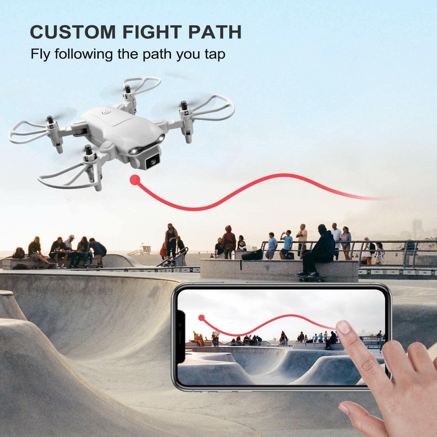Foldable Dual Camera RC Drone with 4K HD