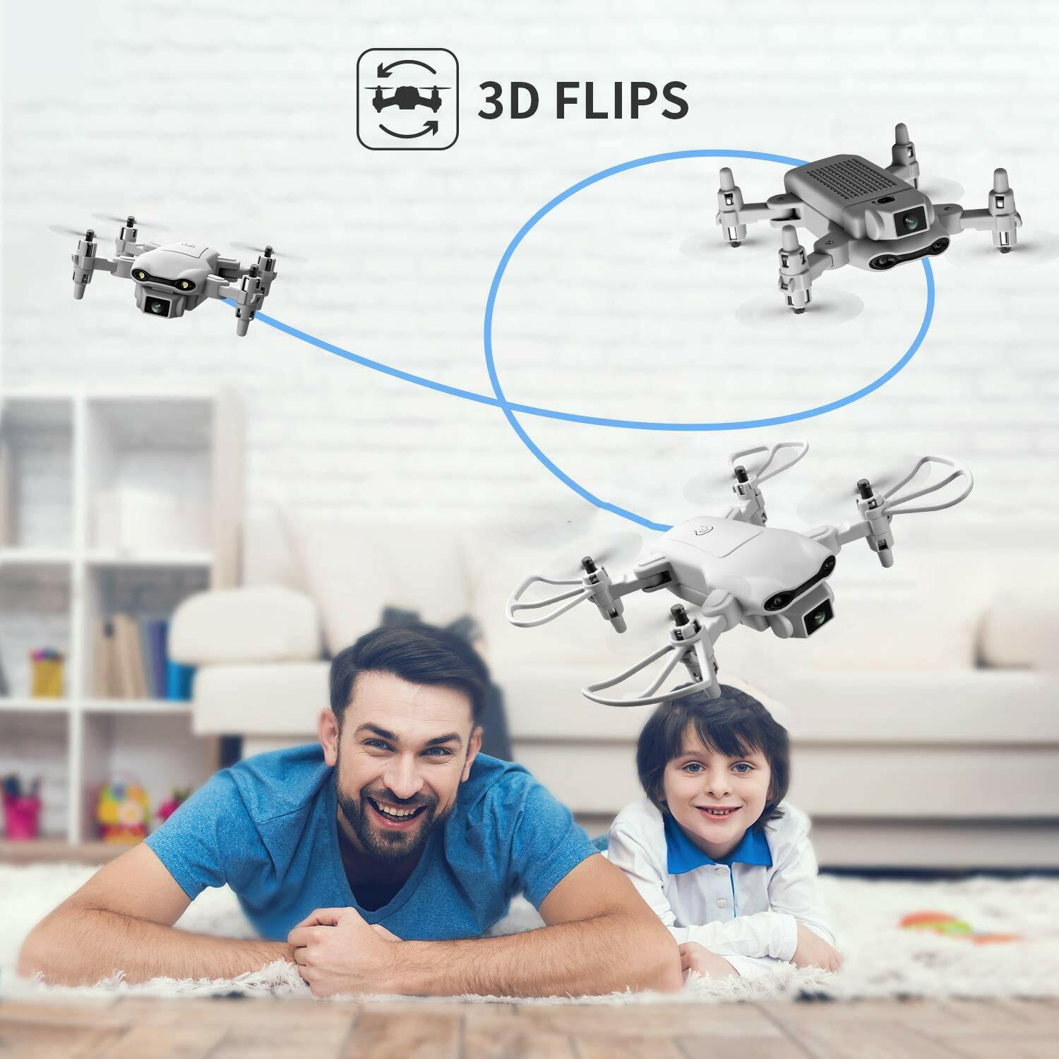 Foldable Dual Camera RC Drone with 4K HD