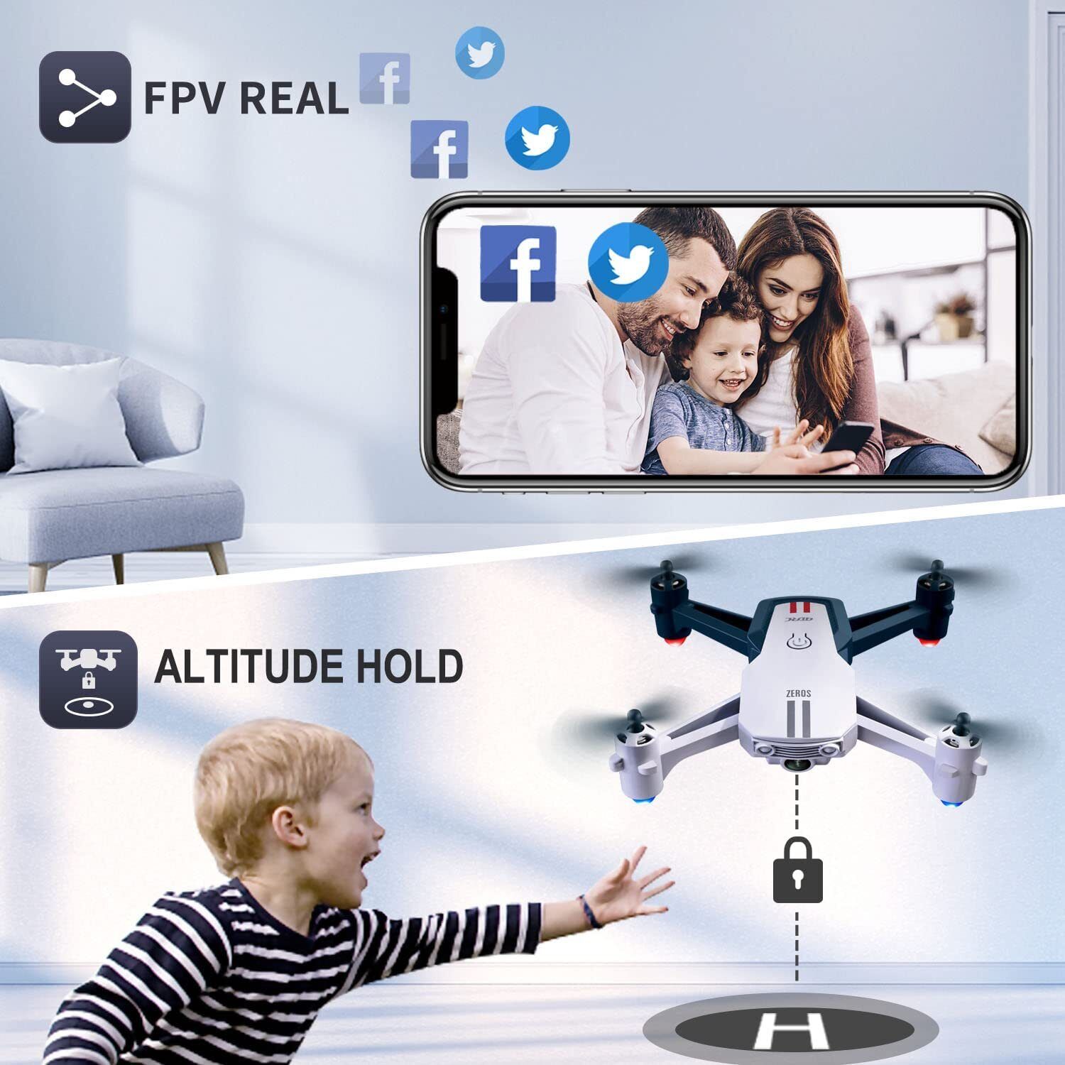 2022 Dual Camera WIFI FPV Drone