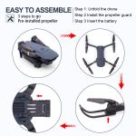 Foldable Dual Camera 4K Drone with GPS