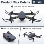 Foldable RC Drone with 4K HD Camera