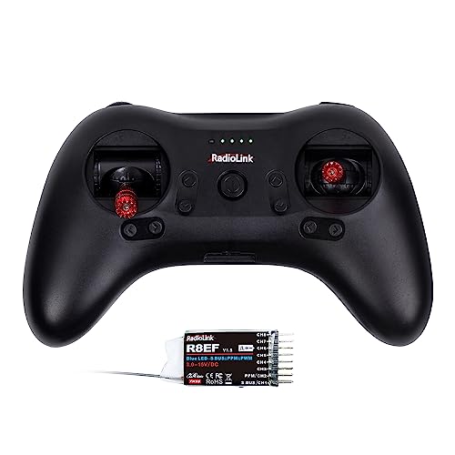 8-Channel RC Transmitter with Receiver and Remote