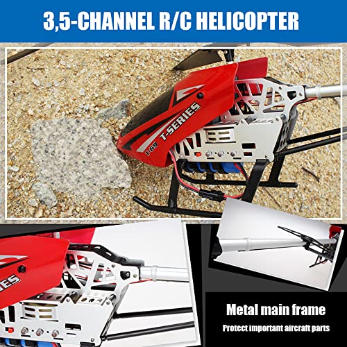 Large Resistant RC Helicopter with LED Light