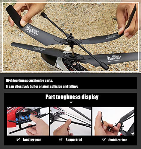 Large Resistant RC Helicopter with LED Light