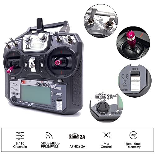 DTXMX 6CH RC Transmitter with Receiver