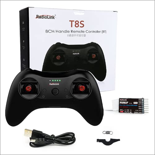 8-Channel RC Transmitter with Receiver and Remote