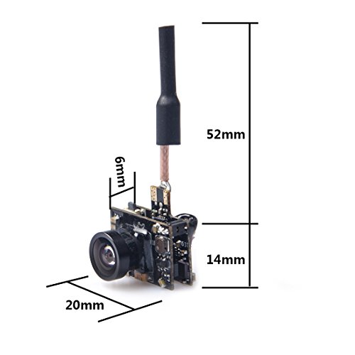 AIO FPV camera and transmitter for drones
