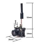 AIO FPV camera and transmitter for drones