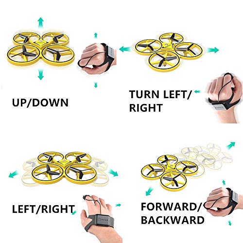 Gesture Control Quadcopter with Smart Watch - Best Gift