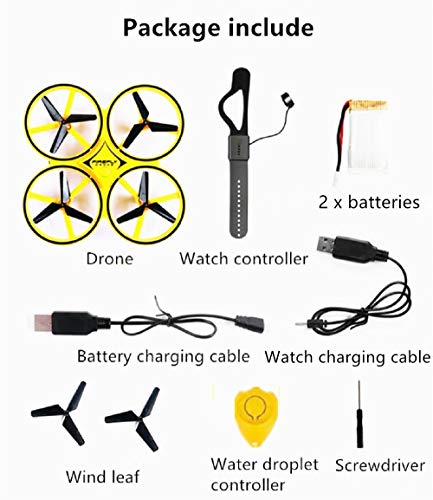 Gesture Control Quadcopter with Smart Watch - Best Gift