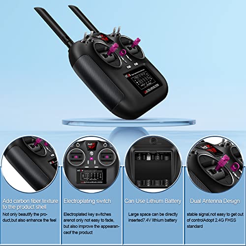 2.4GHz 8ch RC Transmitter & Receiver Set