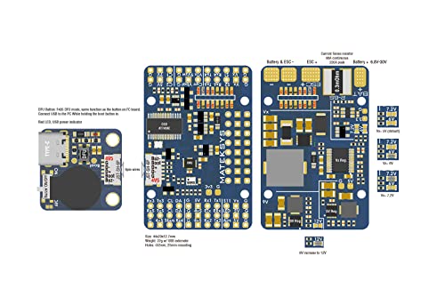 Matek F405 WTE FC with OSD & SD Slot