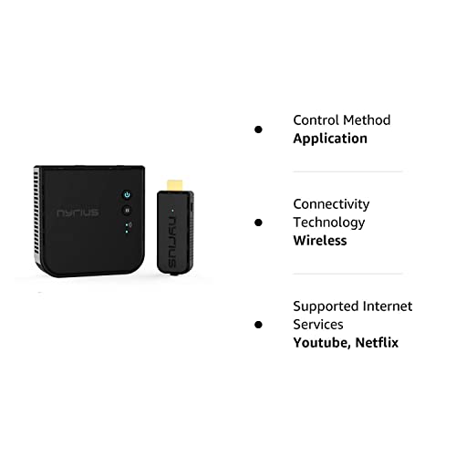 Nyrius Aries Prime Wireless HDMI Transmitter & Receiver