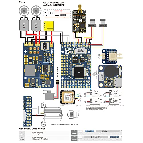 Matek F405 WTE FC with OSD & SD Slot