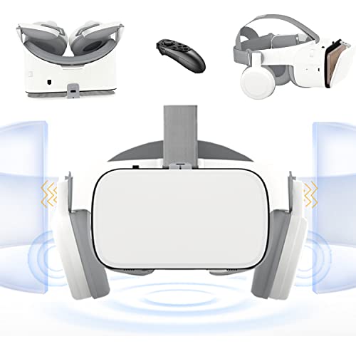 Wireless VR Headset for Smartphones - White