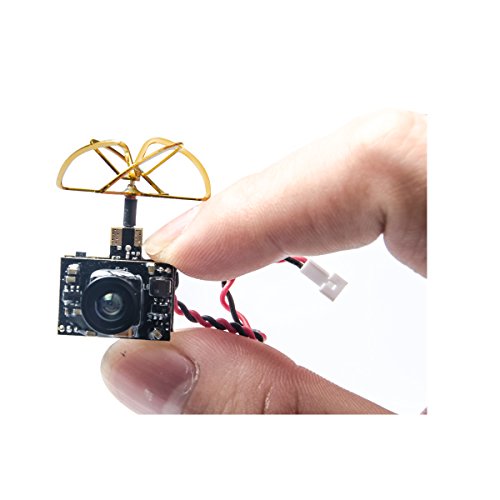 Micro FPV Camera with Transmitter and Antenna