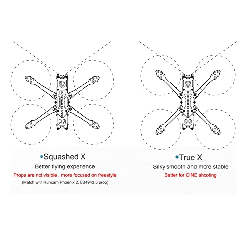 Axis Manta 5" Carbon Fiber FPV Drone Frame