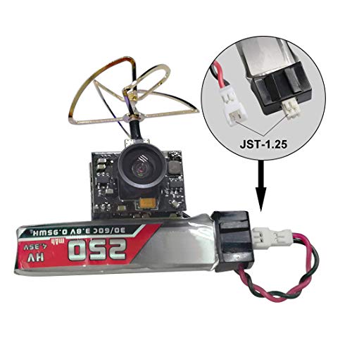Micro FPV Camera with Transmitter and Antenna