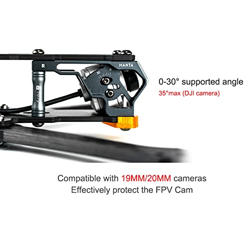 Axis Manta 5" Carbon Fiber FPV Drone Frame