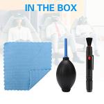 Lens cleaning pen for VR headsets and drones