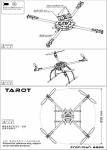 Tarot 650 Carbon Fiber FPV Drone Frame Kit