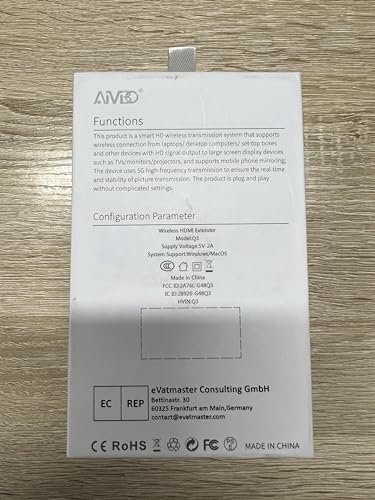 TIMBOOTECH 4K Wireless HDMI Extender Kit