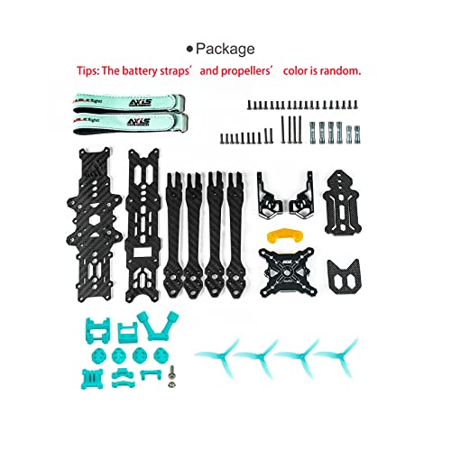 Axis Manta 5" Carbon Fiber FPV Drone Frame