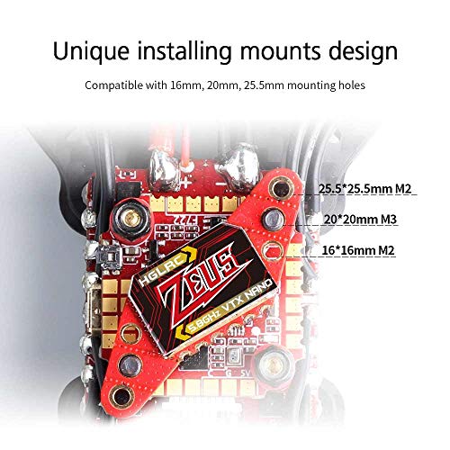 HGLRC Zeus 350mW FPV Transmitter for Drones