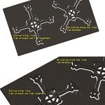 QWinOut Eyas100 Carbon Fiber Drone Frame Kit