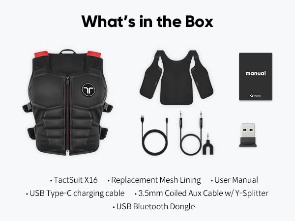 TactSuit X16: Haptic Vest for VR
