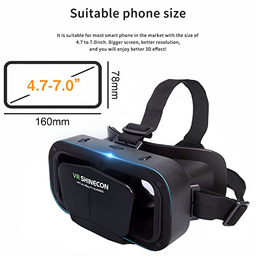 VR Headset for 3D Video Games & Movies