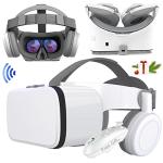Universal VR Headset with Controller and Headphones