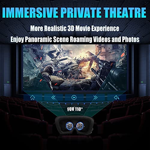 VR Headset for 3D Video Games & Movies