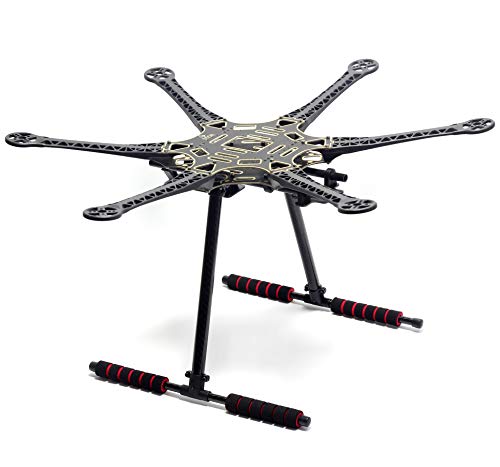 S550 6-axis Hexacopter Drone with Carbon Fiber Gear