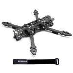 Carbon Fiber Racing Drone Frame Kit with Battery Strap