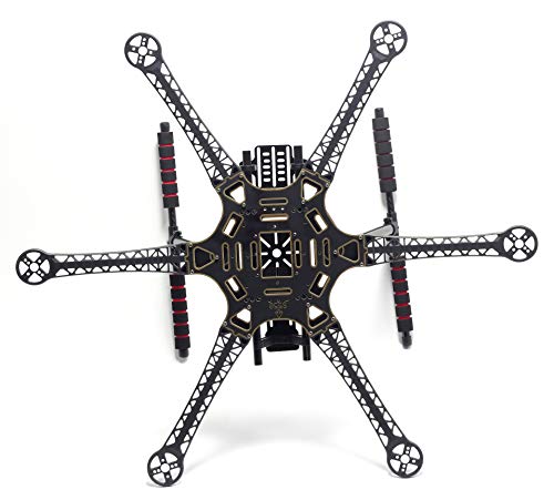S550 6-axis Hexacopter Drone with Carbon Fiber Gear
