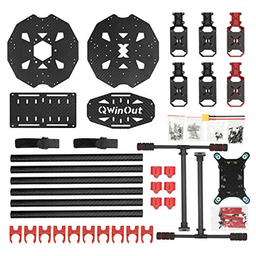 QWinOut Folding Hexacopter Frame Kit - 705mm