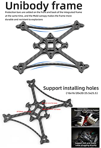 HGLRC Petrel 120X FPV Racing Frame Kit