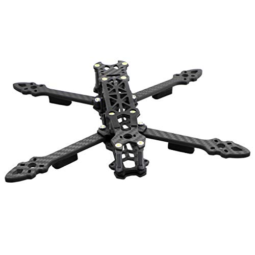Carbon Fiber Racing Drone Frame Kit with Battery Strap