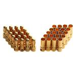 50 Pairs 3.5mm Gold Connector Plugs for Drones